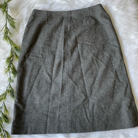 Celine skirt paris wool cashmere captain jewel button NWOT - Picture 3 of 4